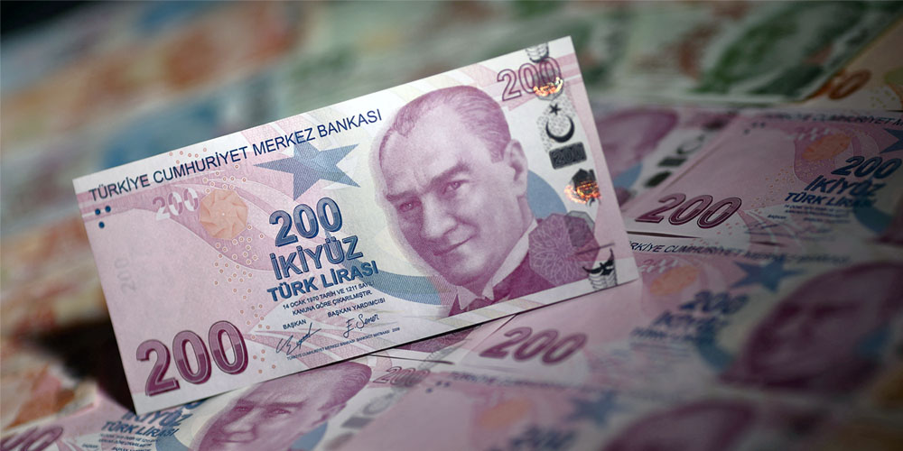 Turkish lira record low